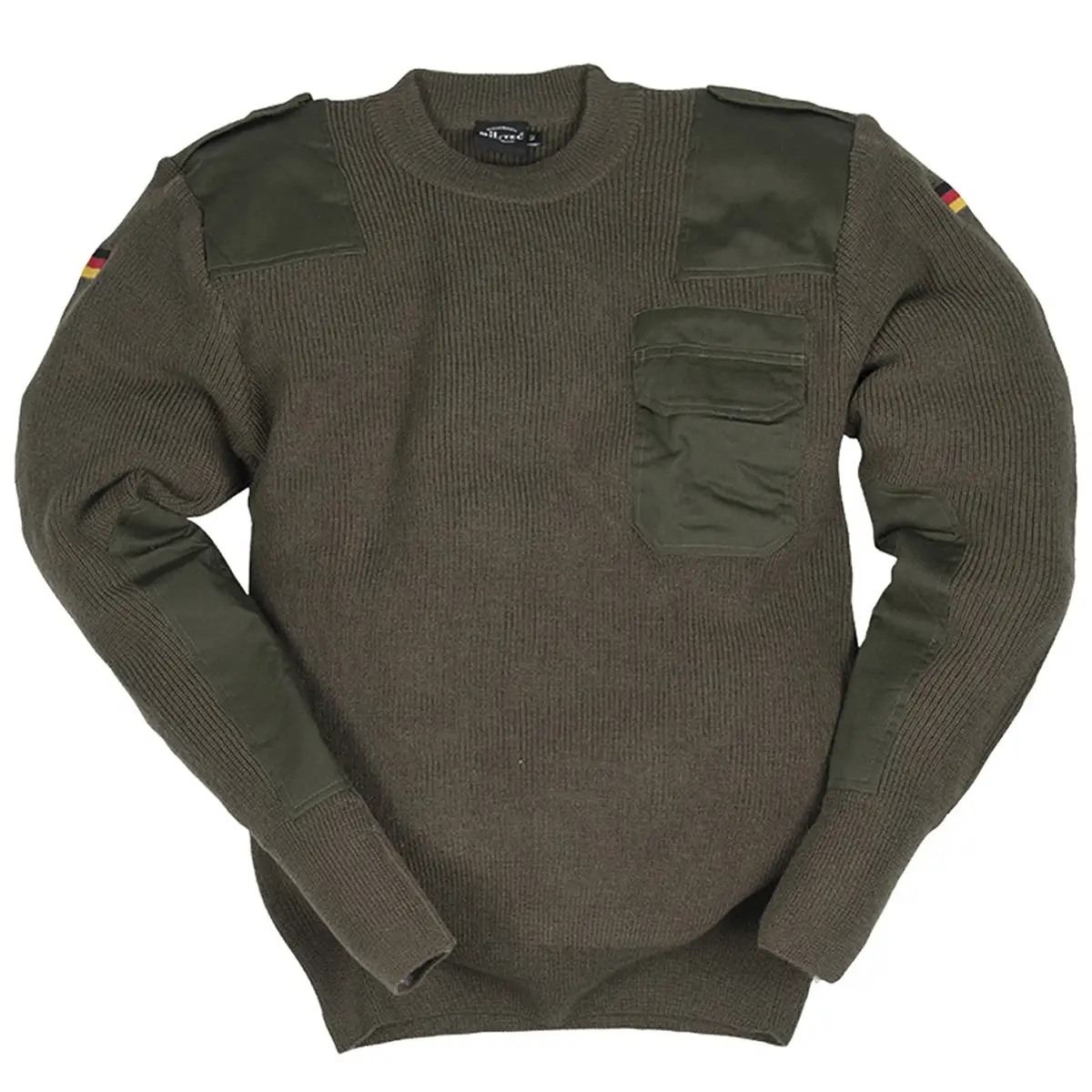 Bundeswehr Pullover nach TL oliv