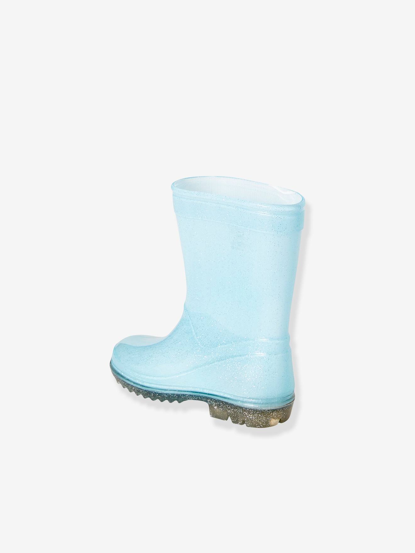 Bottes de pluie DS® La Reine des Neiges 2 bleu ciel