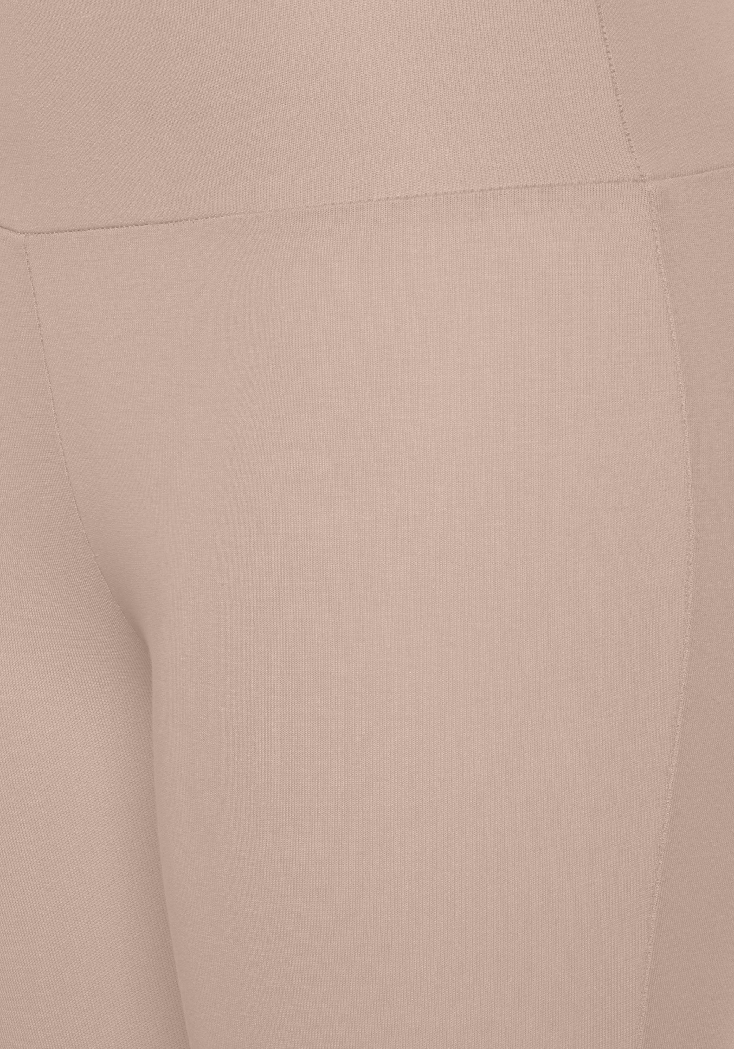 LASCANA Leggings mit breitem Bündchen, Loungewear