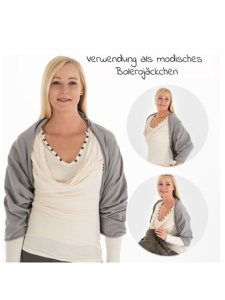 LaLoona Stillschal / Stilltuch / Sichtschutz beim Stillen - in grau günstig kaufen onesize