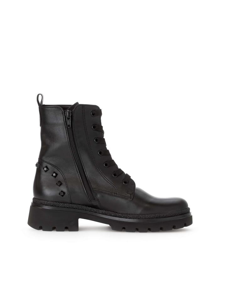 Gabor Comfort Schnürstiefeletten in schwarz günstig kaufen
