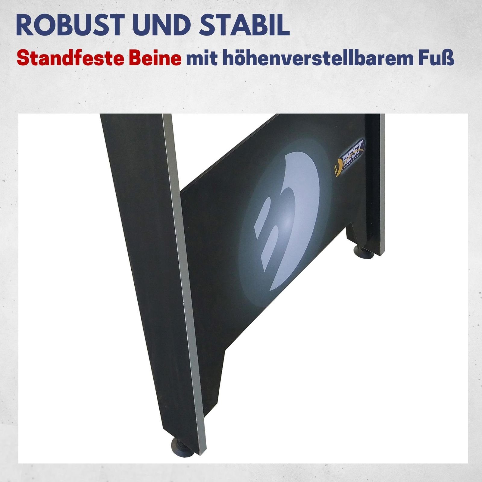 Best Sporting Kickertisch Tischkicker Soccer mit Spielfläche 105 x 58 cm