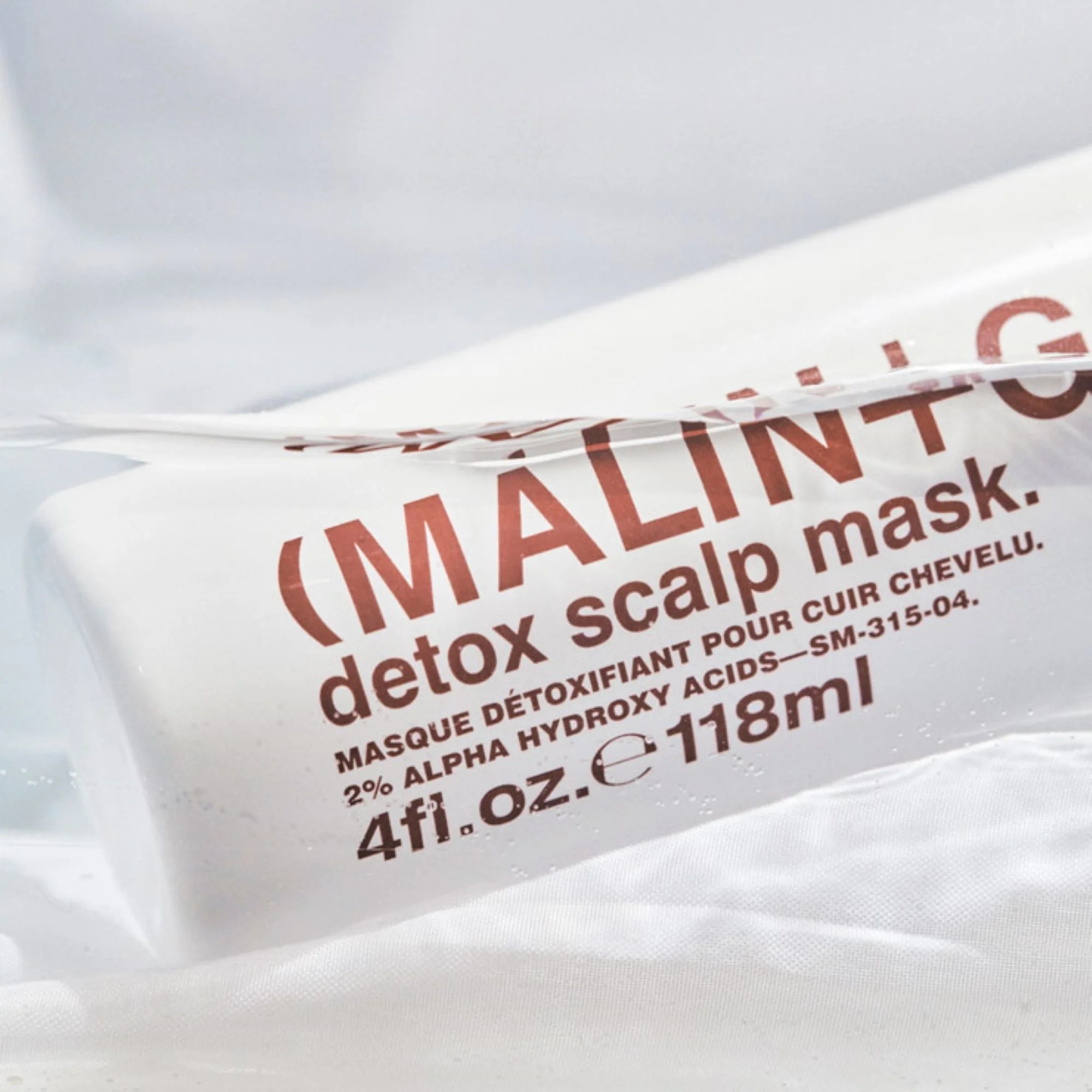 Hårafgiftende hovedbundsmaske - Rensende hårmaske, hårscrub