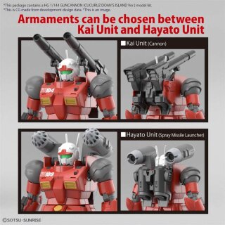 HG 1/144 Guncannon (Cucuruz Doan´s Island Ver.)