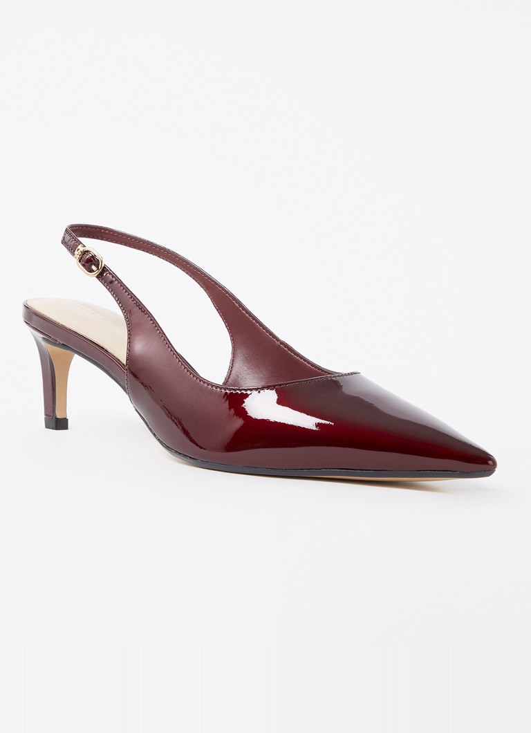 Dune London Celinna patent leather slingback