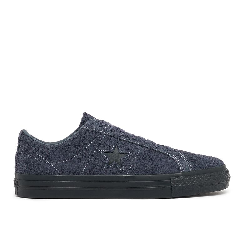 Converse Cons One Star Pro Shaggy Suede dark moth/dark moth/black