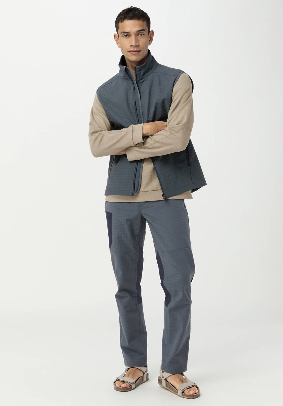 Weste Softshell Grid