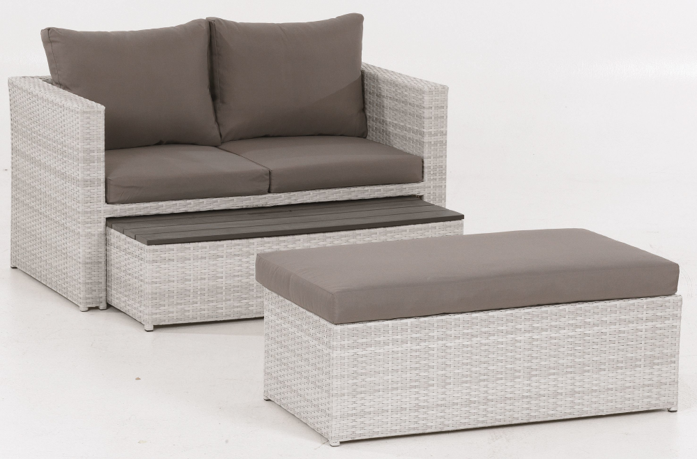 Gartenlounge Set Arne 3-teilig