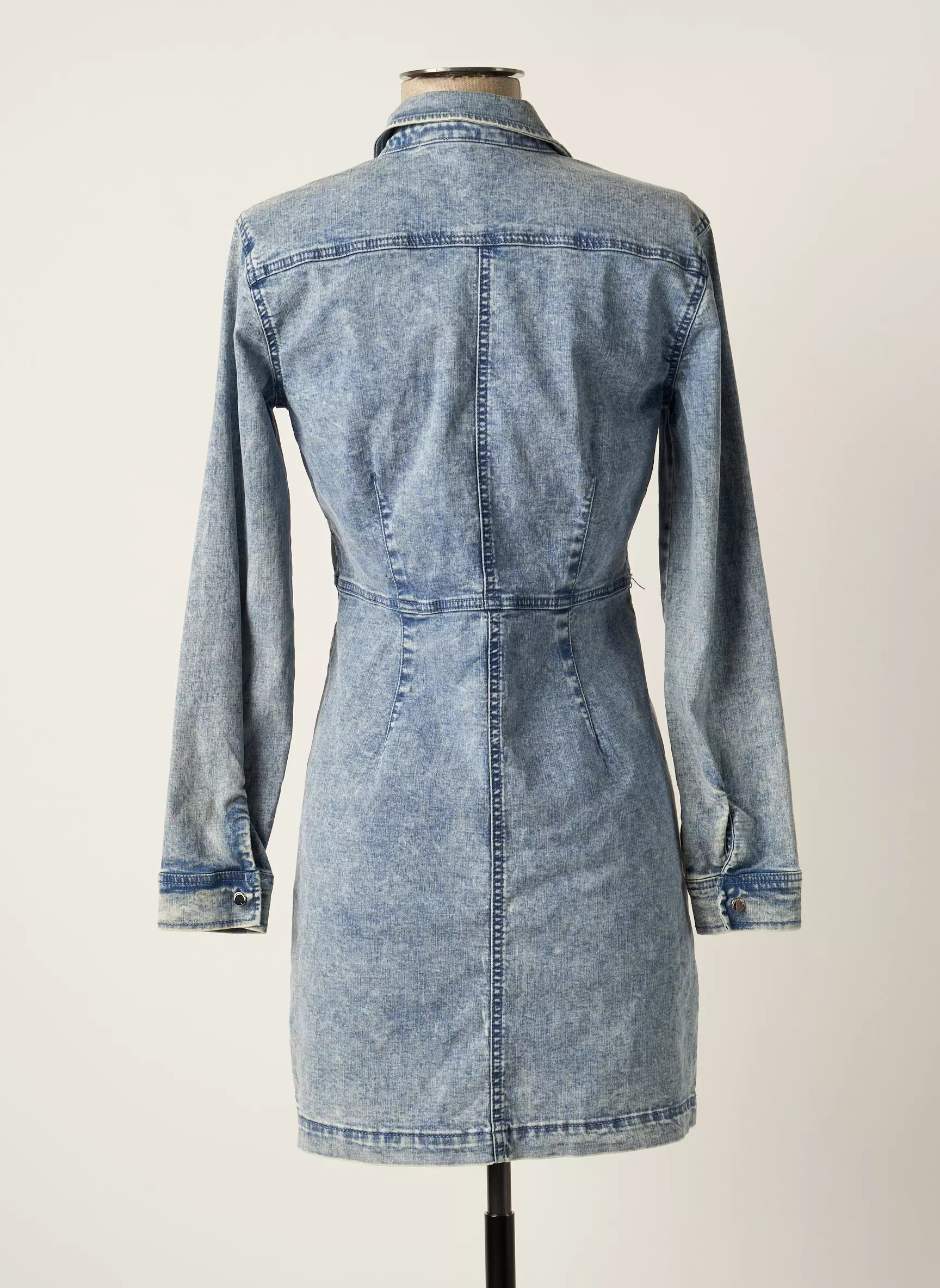 Only Robes Mi Longues Femme couleur bleu