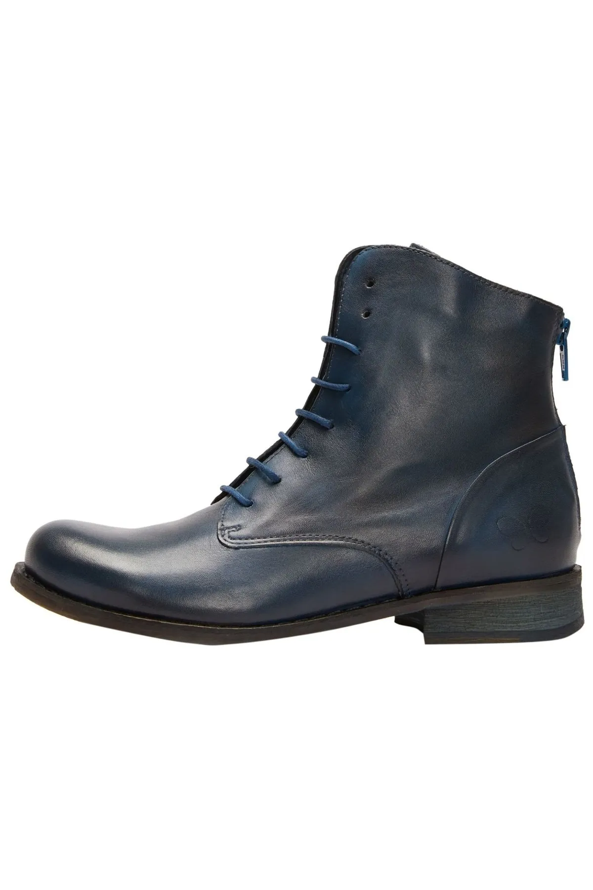 Felmini  Stiefelette - Blau - Blockabsatz