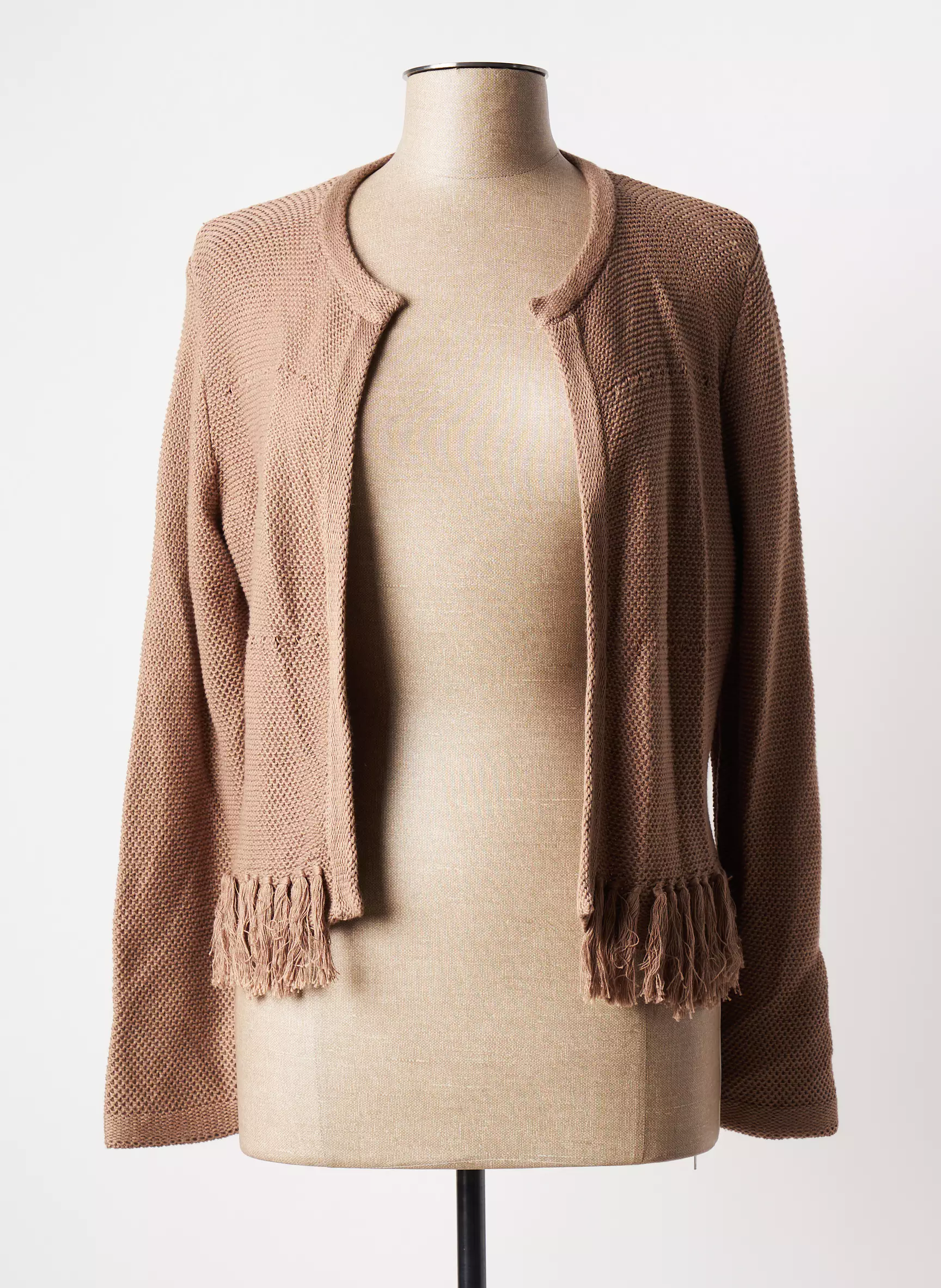 Marble Cardigans Femme couleur marron