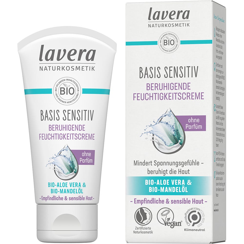 Lavera Basis Sensitiv Beruhigende Feuchtigkeitscreme 50 ml