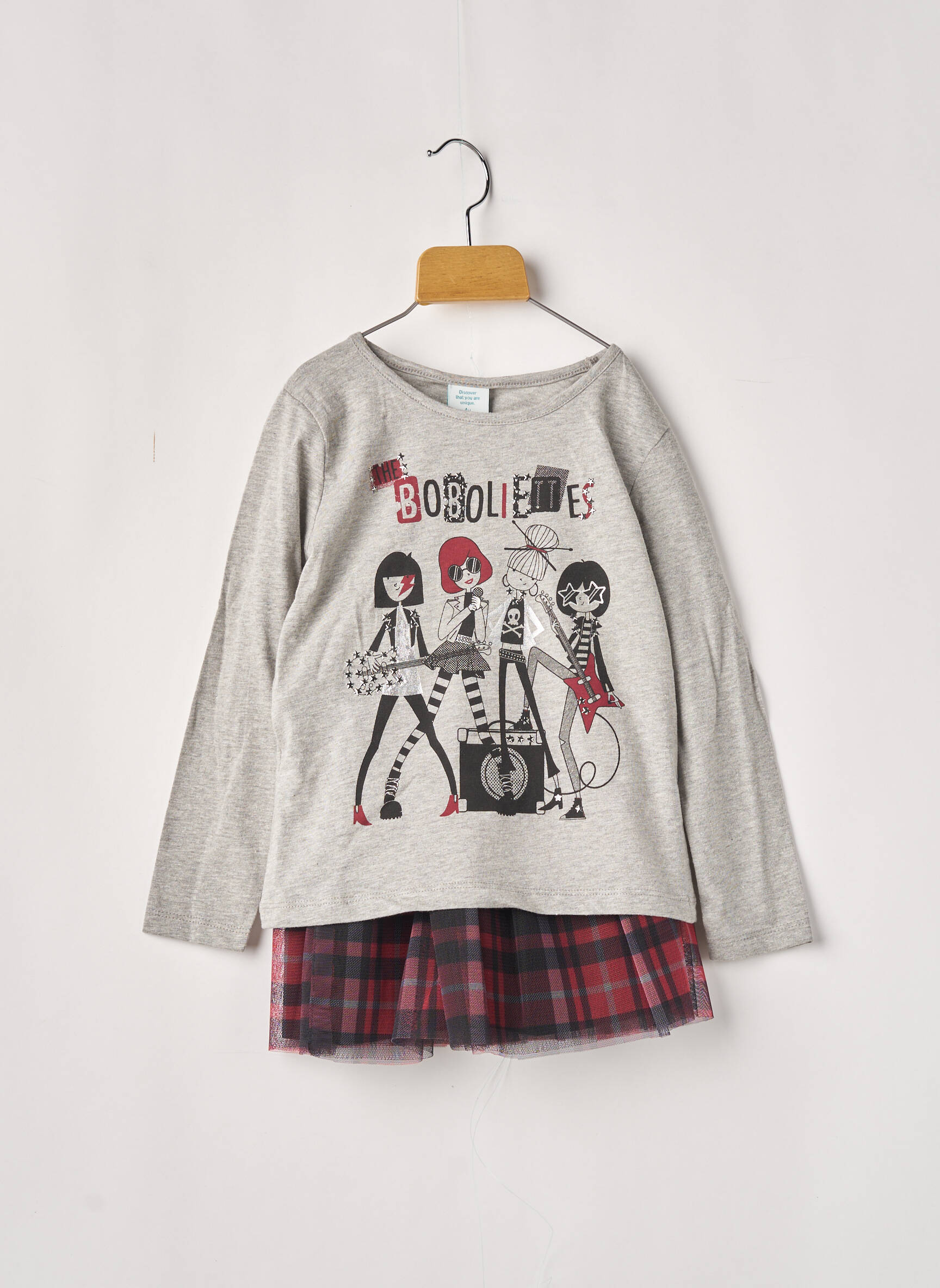 Boboli Ensembles Jupe Fille couleur gris