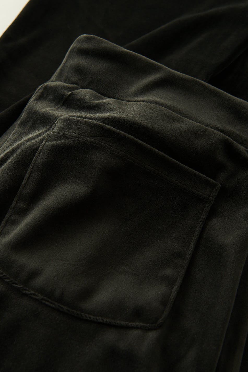 Melinda petite velour trousers