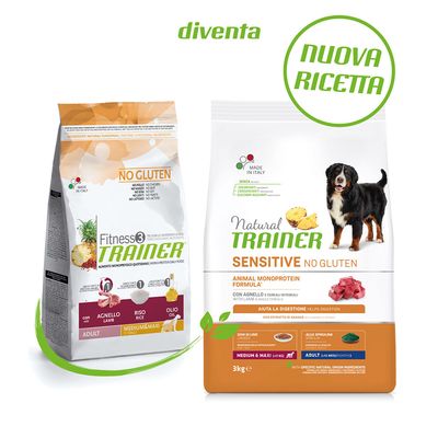 Natural Trainer Sensitive No Gluten Adult Medium/Maxi mit Lamm