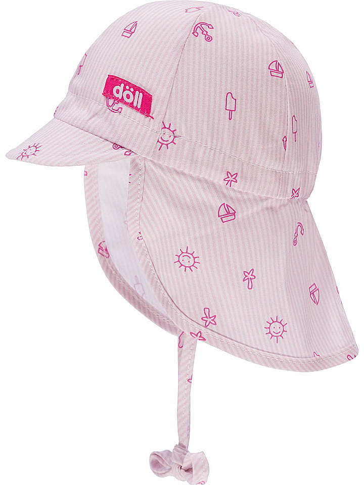 Döll Nackenschutzcap in Rosa günstig kaufen 39 cm