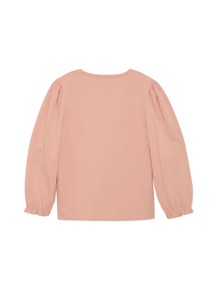 Minymo Longsleeve MIT-shirt LS 123381KW lässiges Longsleeve in Rot günstig kaufen