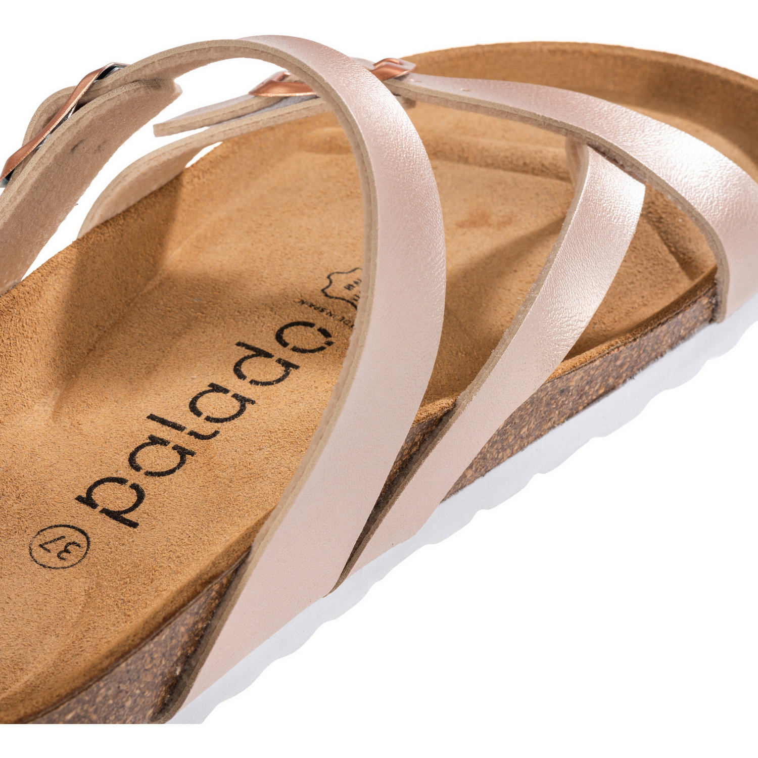 Palado Cres Metallic, Pantoletten, Damen, Rose