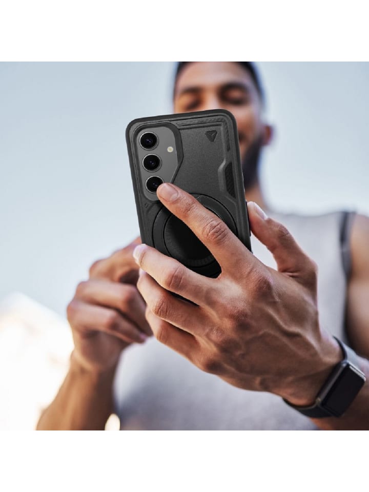 COFI 1453 Bumper Verstärktes Handyhülle mit Ständer kompatibel mit in Schwarz günstig kaufen
