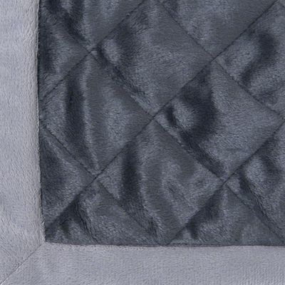 Kuscheldecke Velvet granit