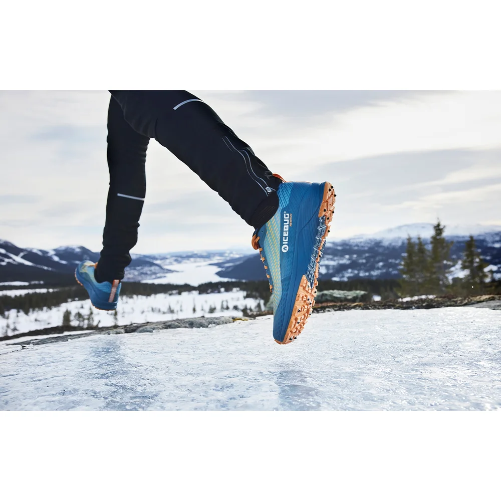 Icebug NewRun Mens BUGrip MistBlue G18001-9F / blau