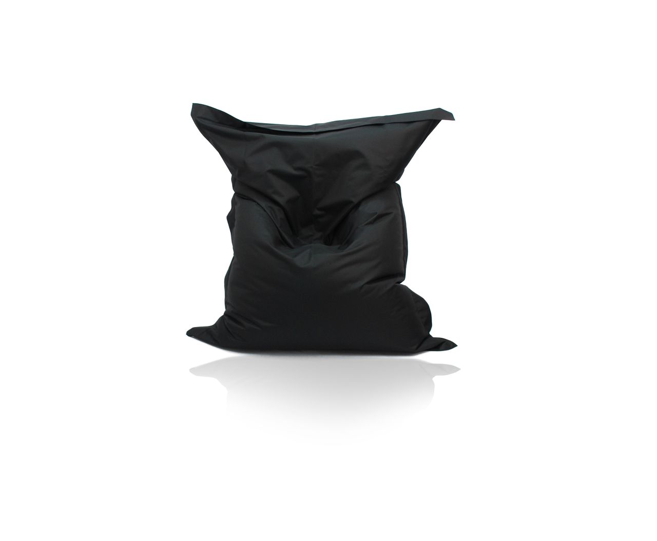 Kinzler Outdoorfähiger Riesensitzsack ca. 140 x 180 cm, Farbe schwarz