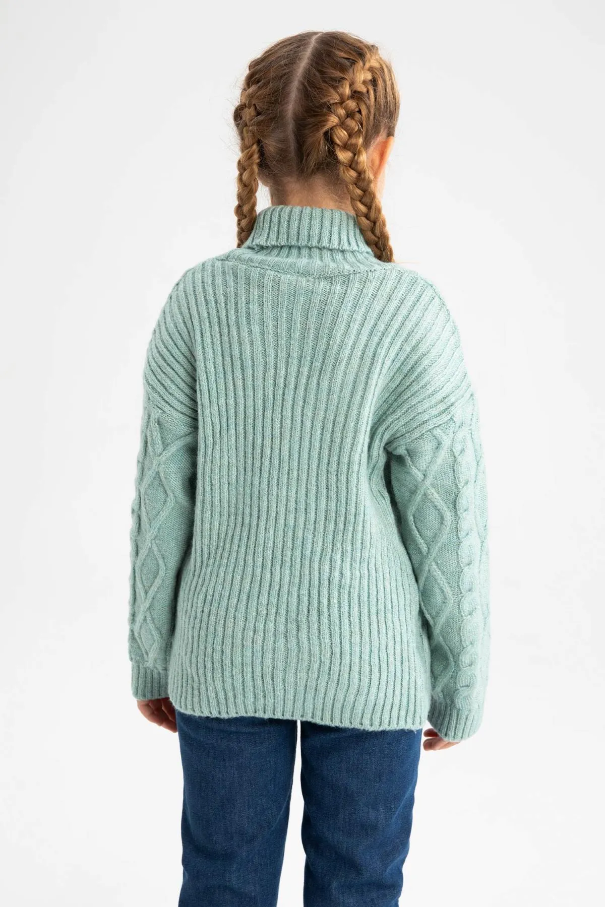DeFacto  Rollkragenpullover mit normaler Passform für Mädchen R1986a622wn
