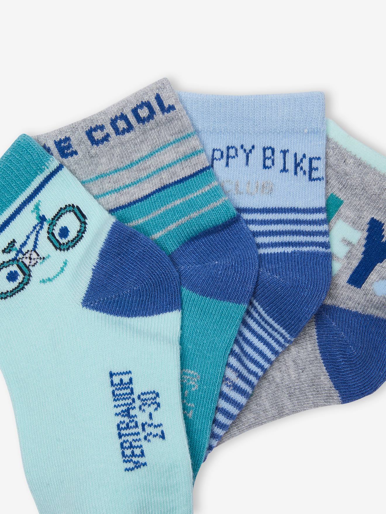 Lot de 4 paires de mi-chaussettes 
