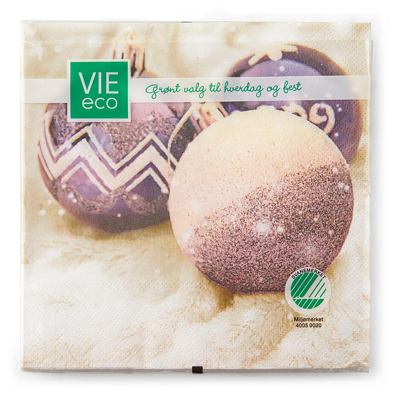 Vie Eco Servietter 20-pk 33x33 cm, Advent