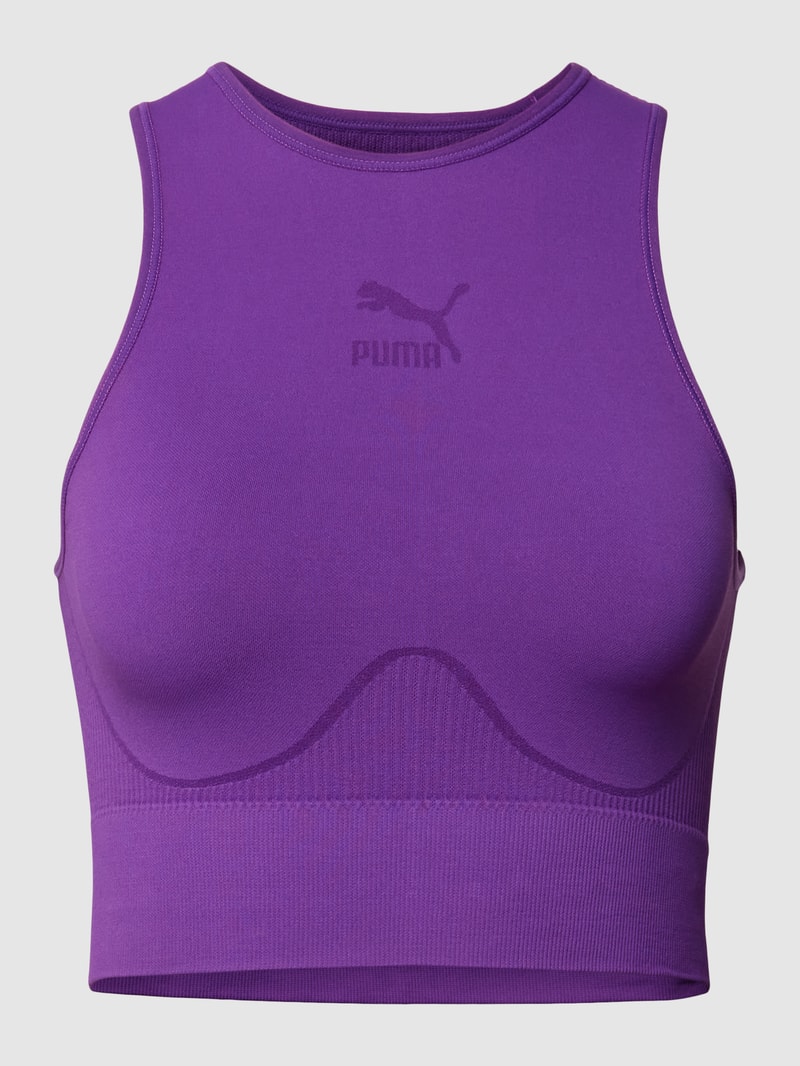 Top mit Label-Print - PUMA X P&C* in lila