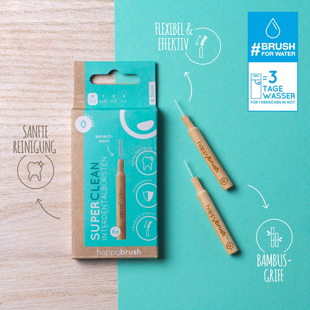 Happybrush SuperClean Interdentalbürsten