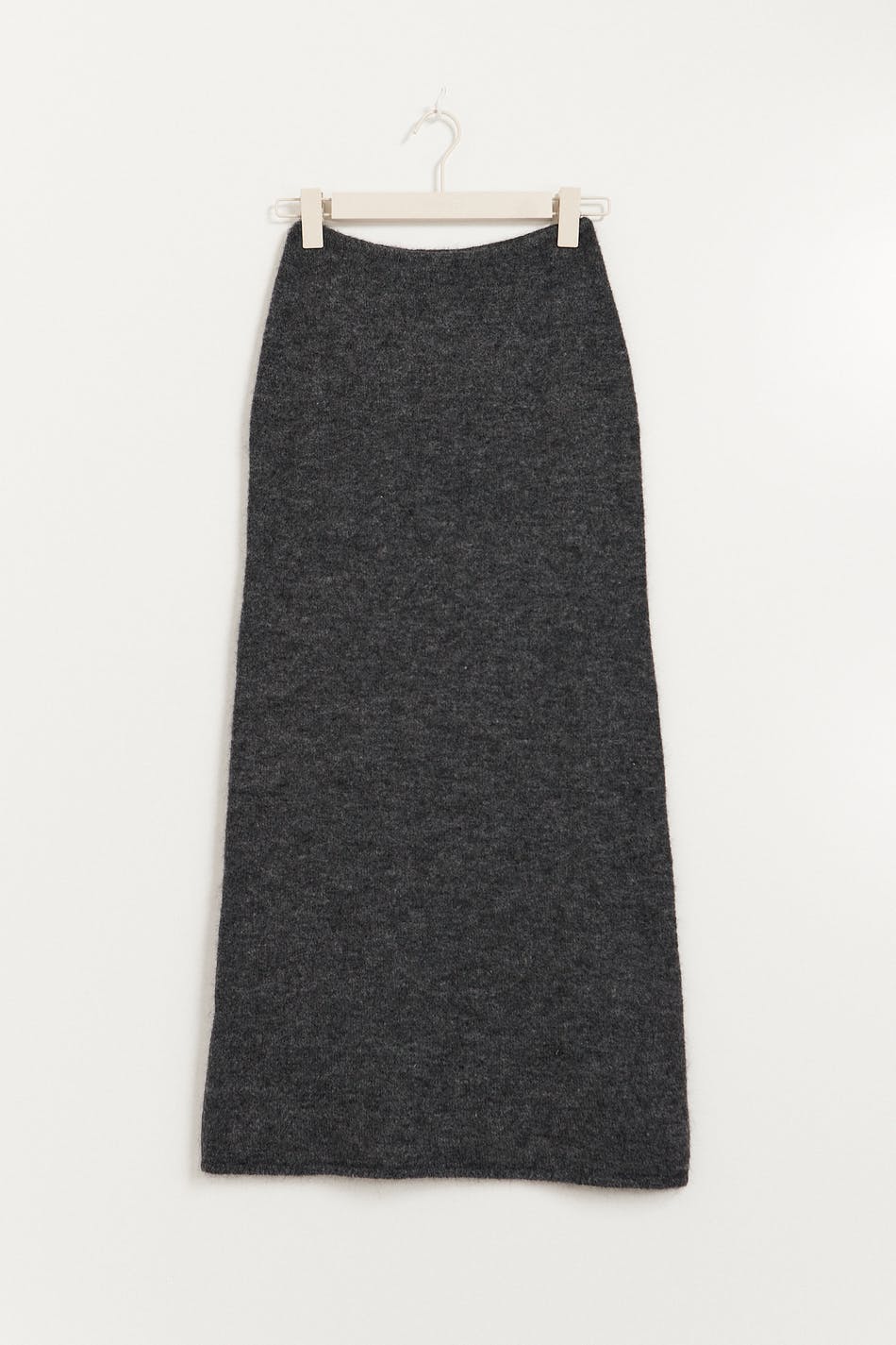 Knitted maxi skirt