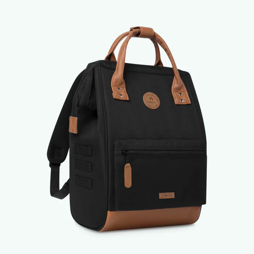 Adventurer Medium Cologne Black Backpack
