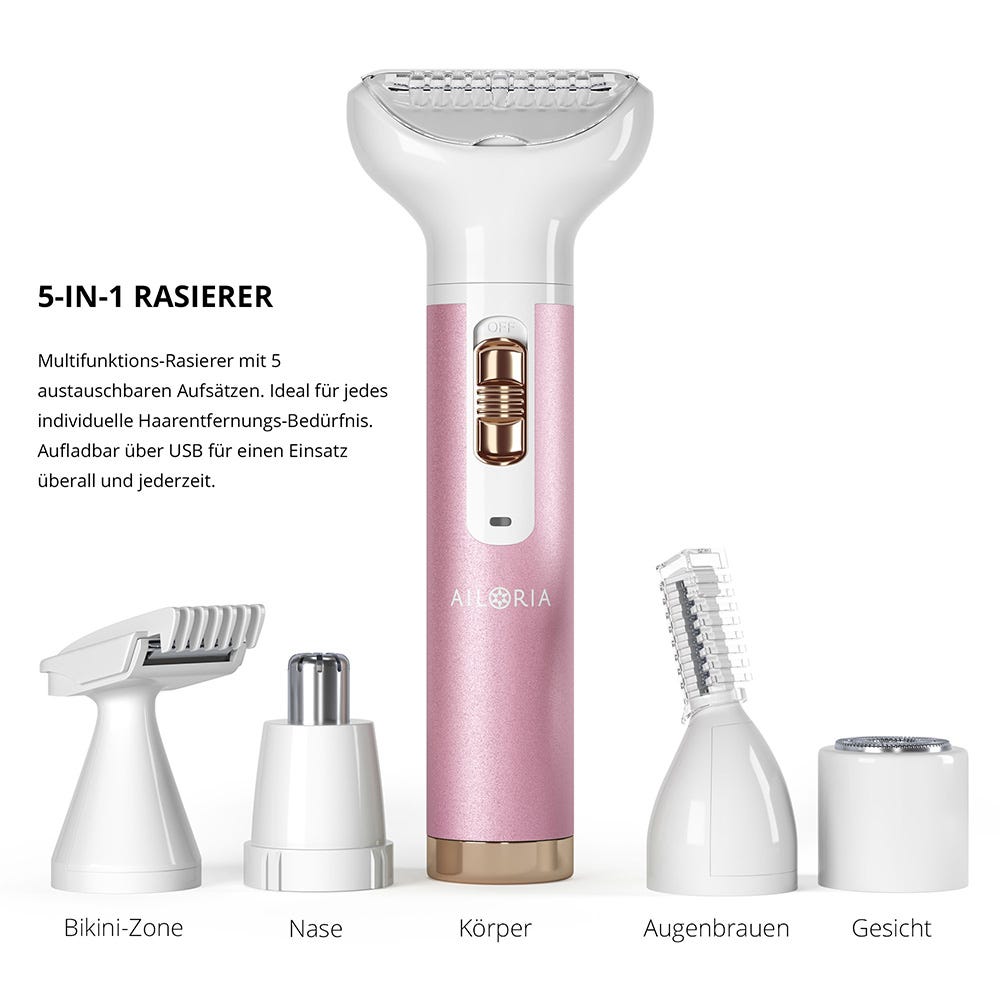 Ailoria Evapore Set Rasierer Pink
