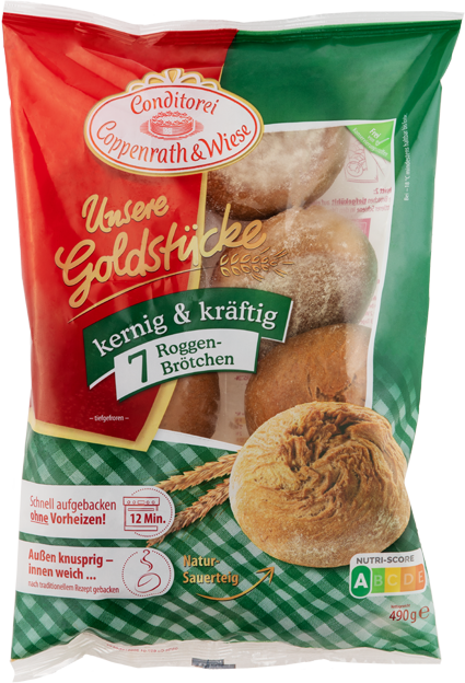 Coppenrath & Wiese Unsere Goldstücke Roggenbrötchen