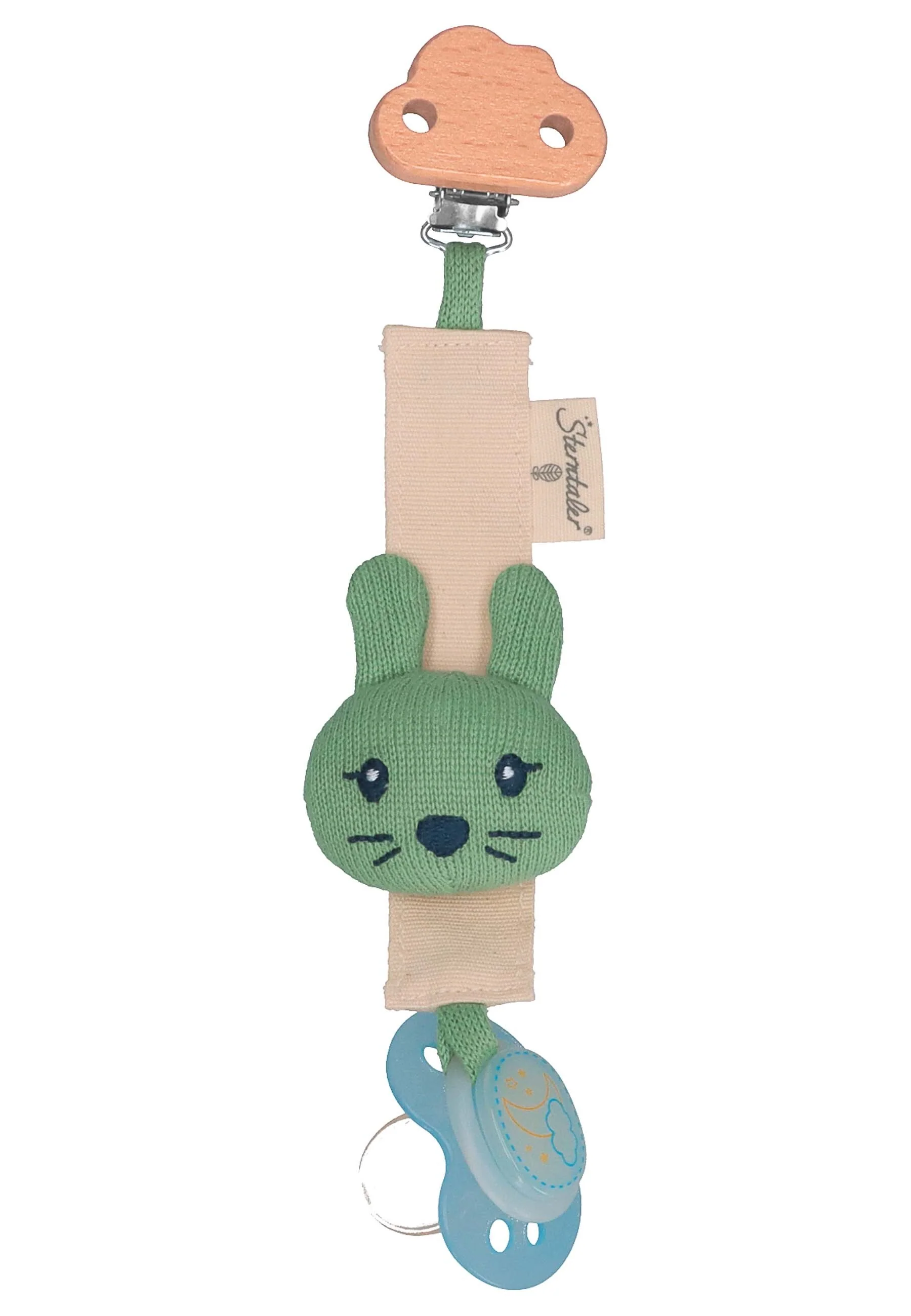 Schnullerkette Hase Kinni 22 cm, Stay true to…