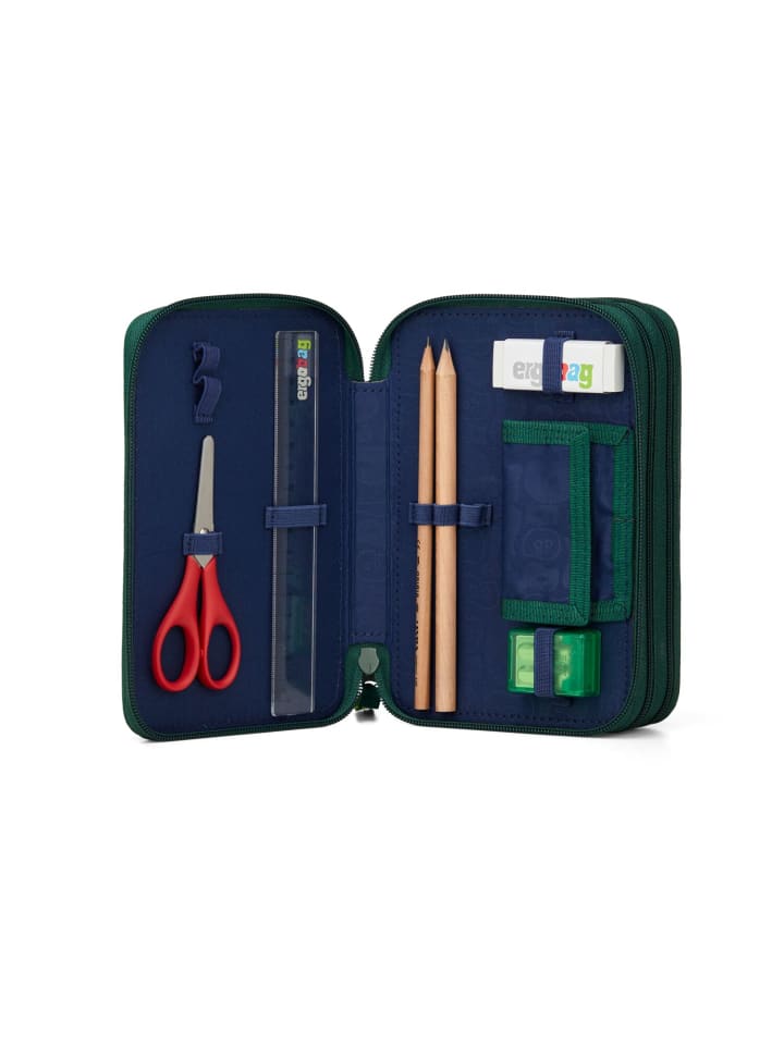 Ergobag Maxi-Mäppchen BärRex  in Grün günstig kaufen onesize