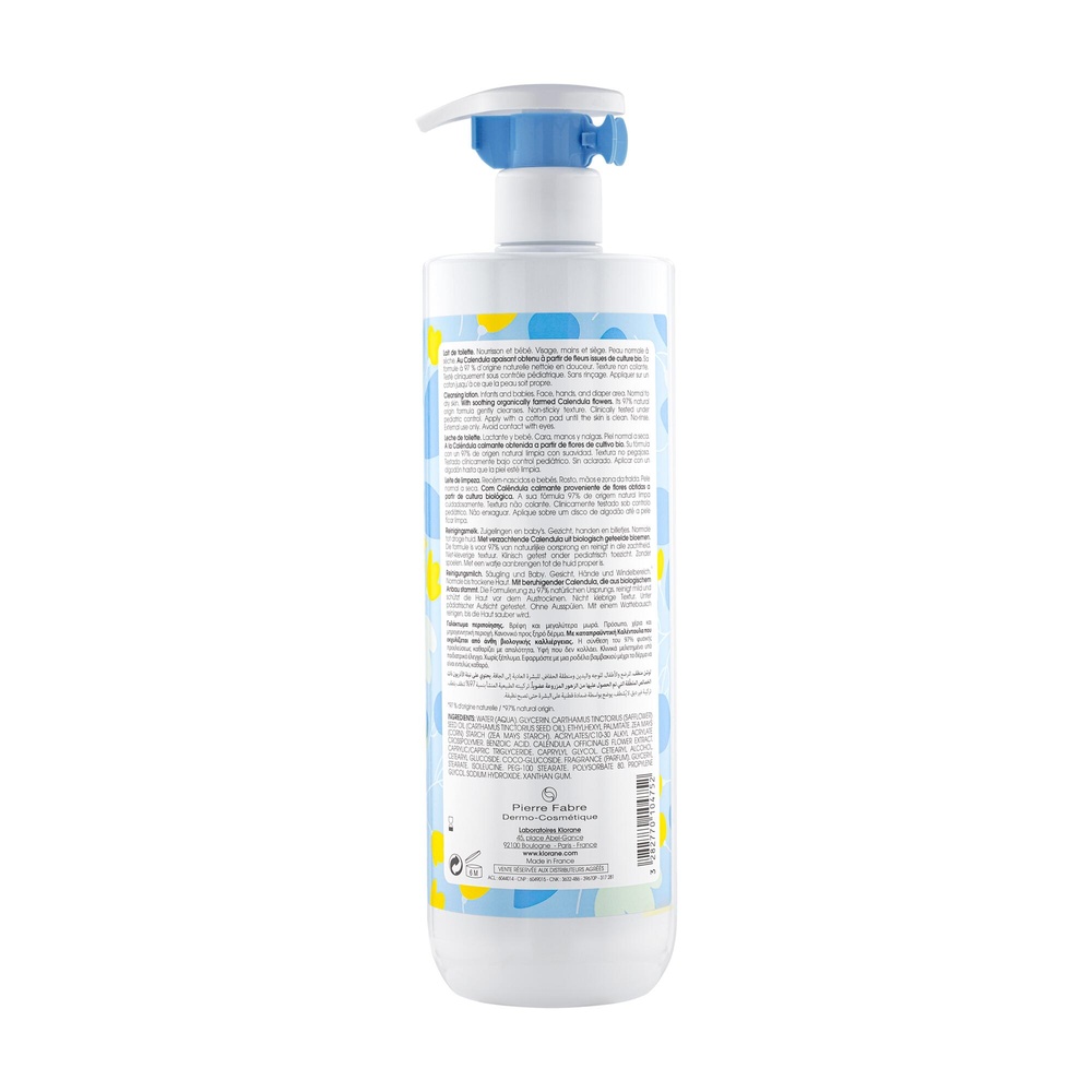 Klorane Bébé Lait de Toilette  750 ml Lait de toilette