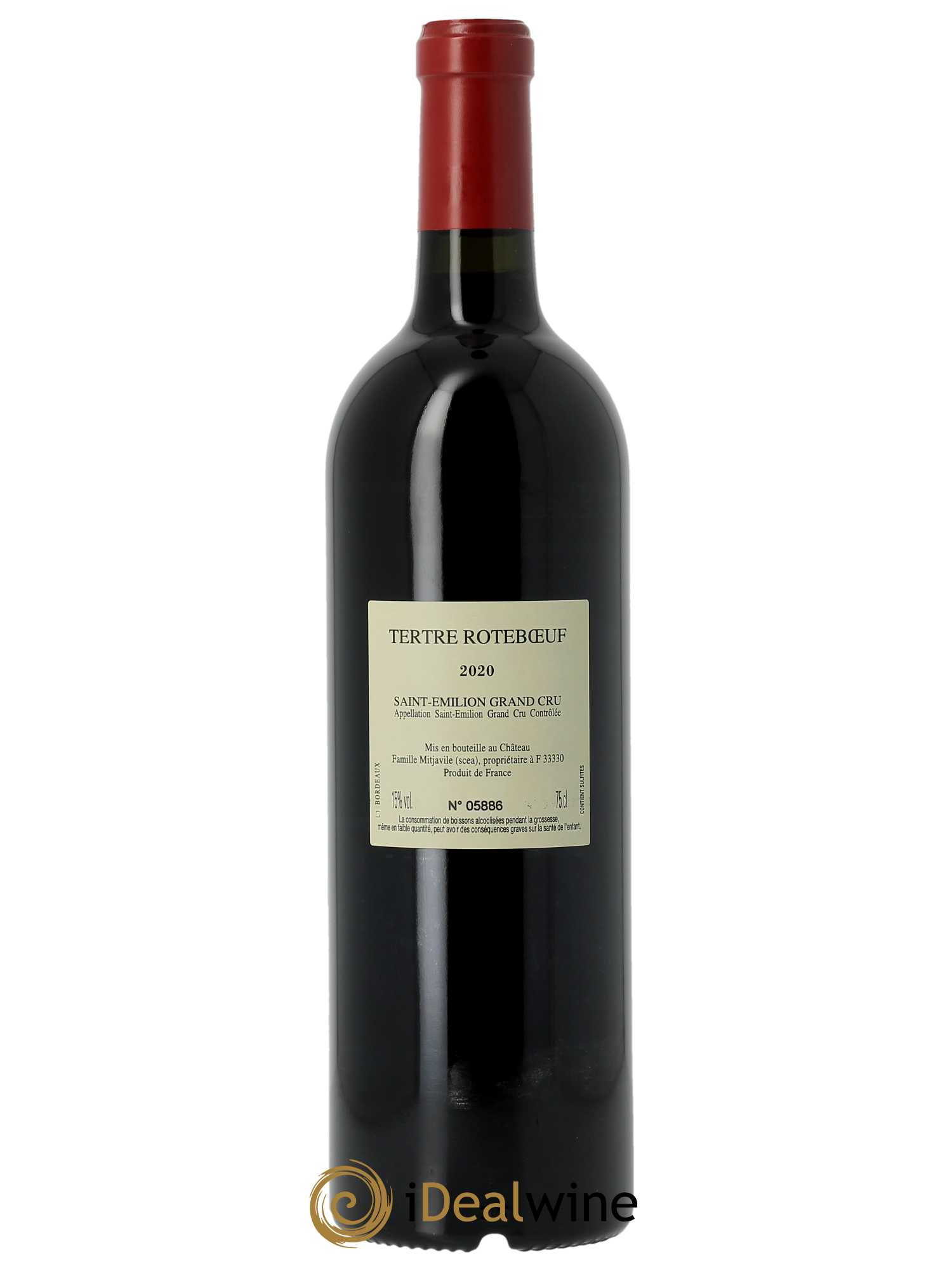 Château Tertre Roteboeuf  2020 - Lot de 1 Bouteille