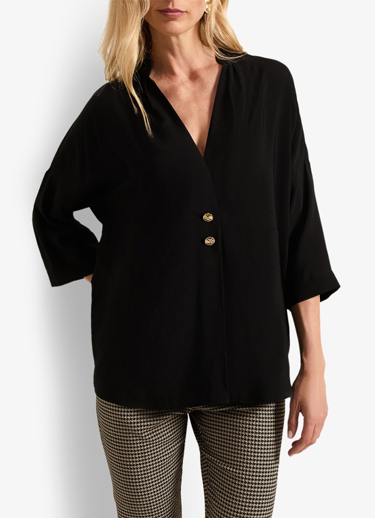 Camicetta oversize Phase Eight Cynthia con bottoni
