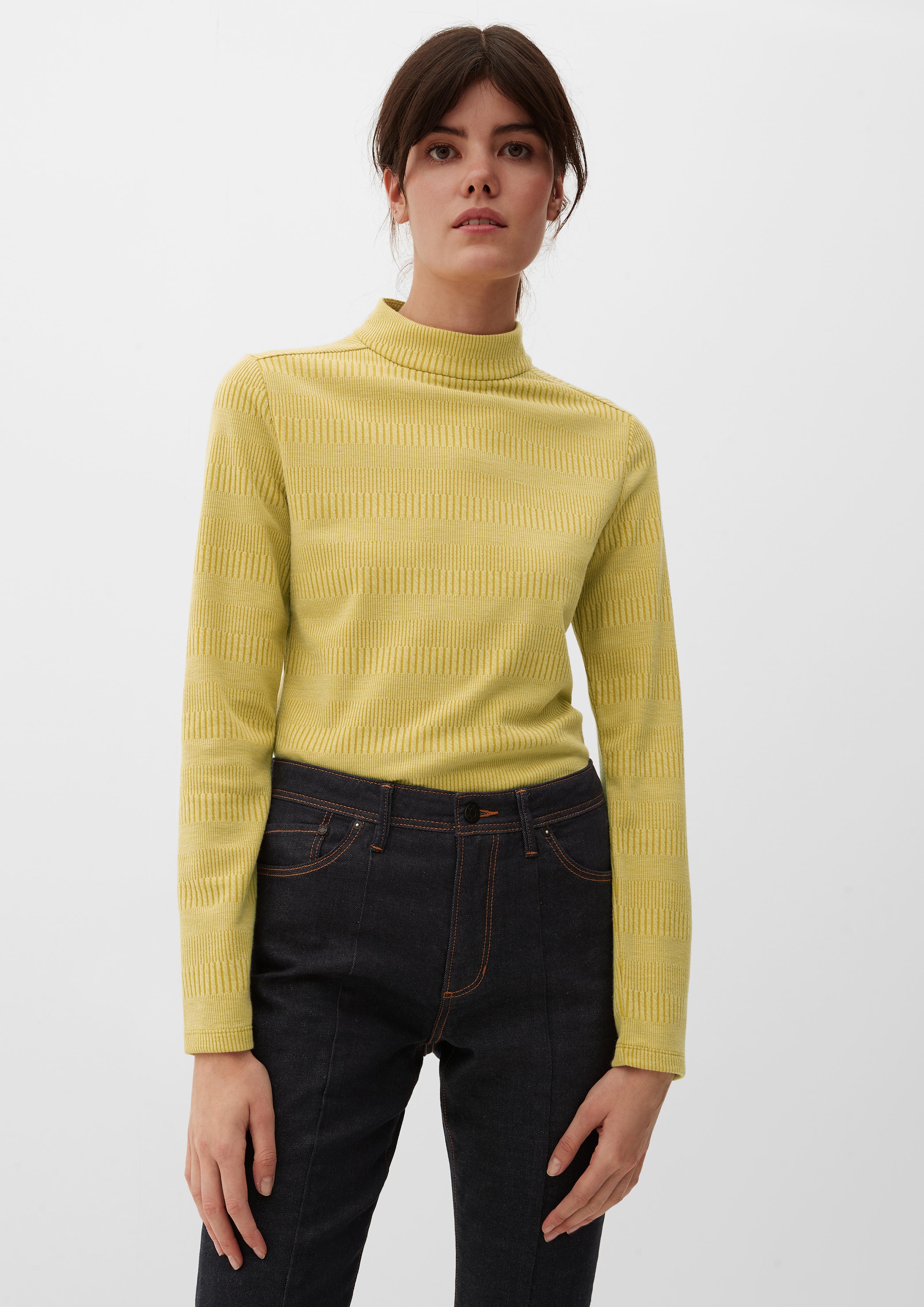 Longsleeve mit Stehkragen  2121397-1491