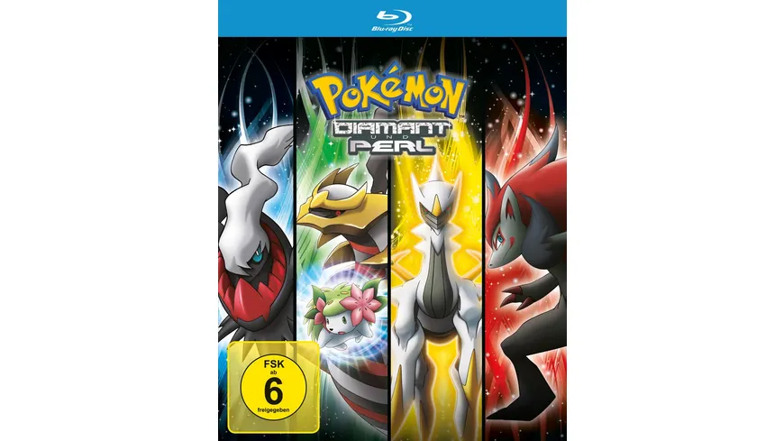Pokémon: Diamant und Perl - Movie Collection (4 Filme)  [4 BRs]