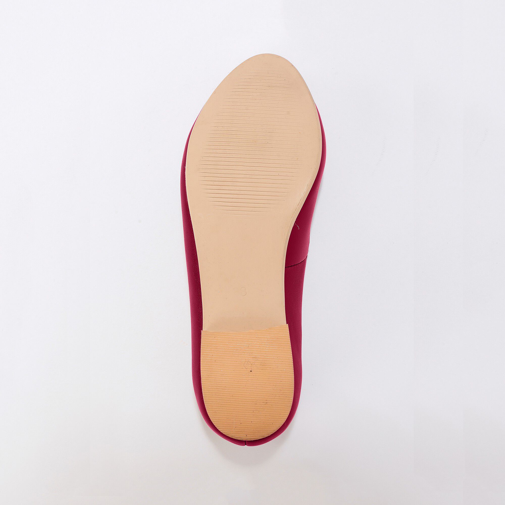 Ballerines plates confort en cuir