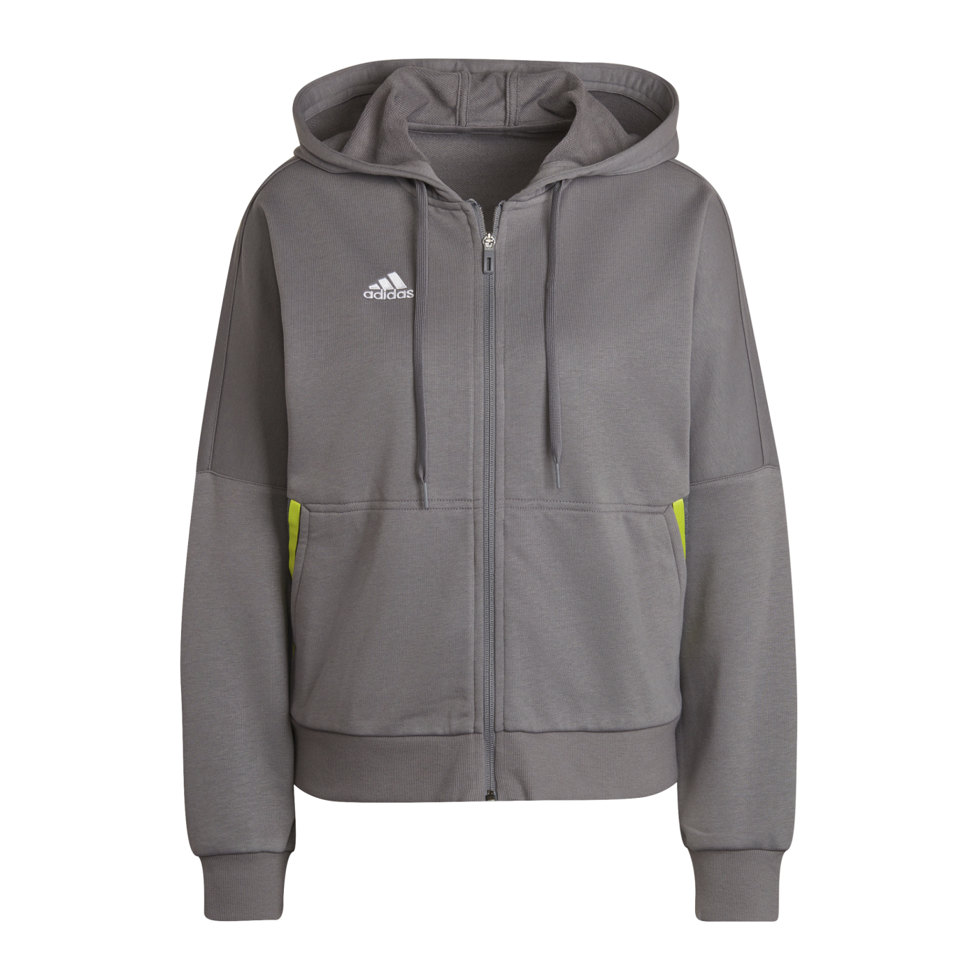 adidas Condivo 22 Kapuzenjacke Damen Grau