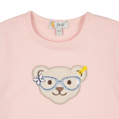 T-Shirt kurzarm, rosa für Mädchen