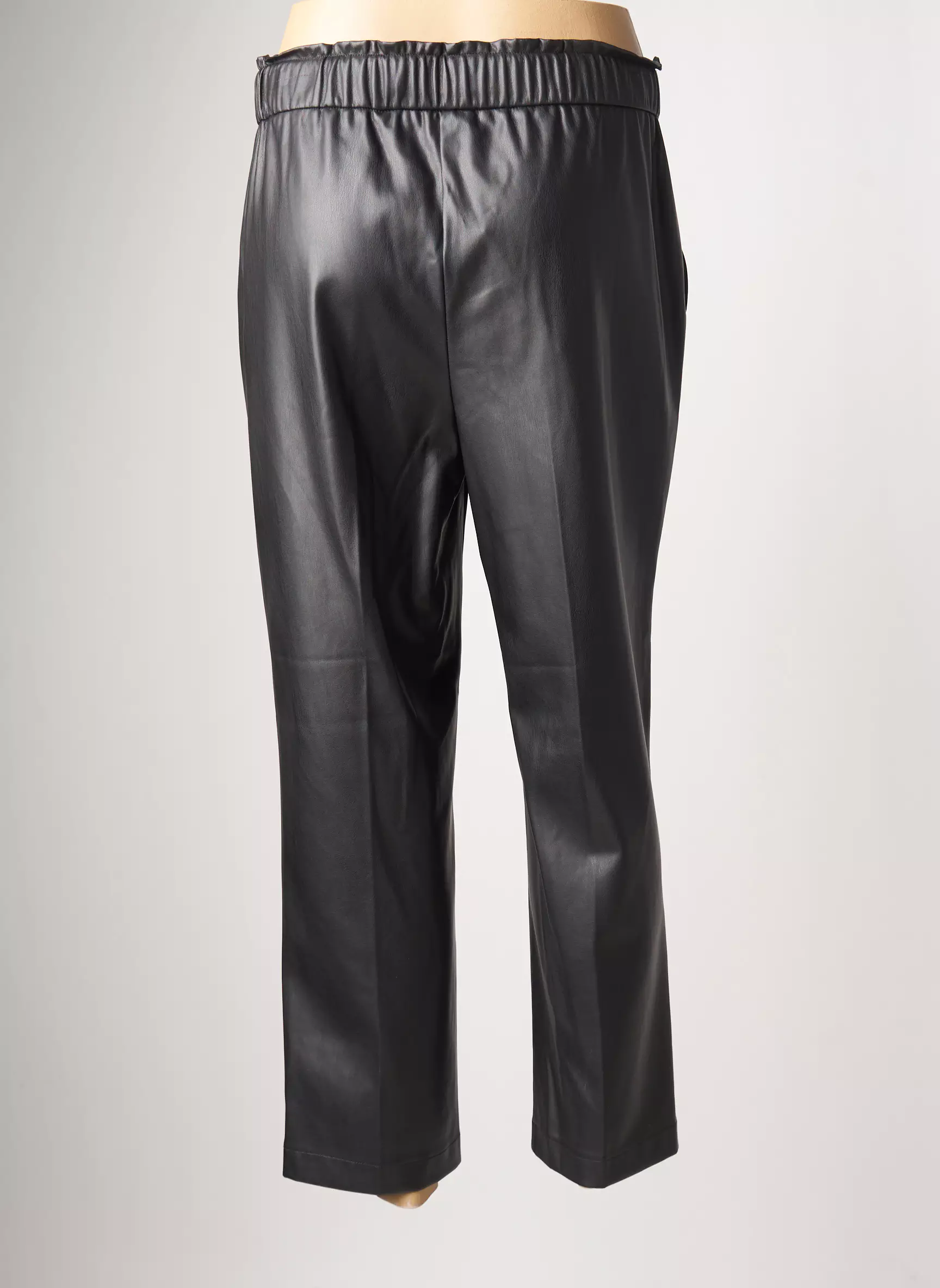 Oui Pantalon7 8 Femme couleur noir