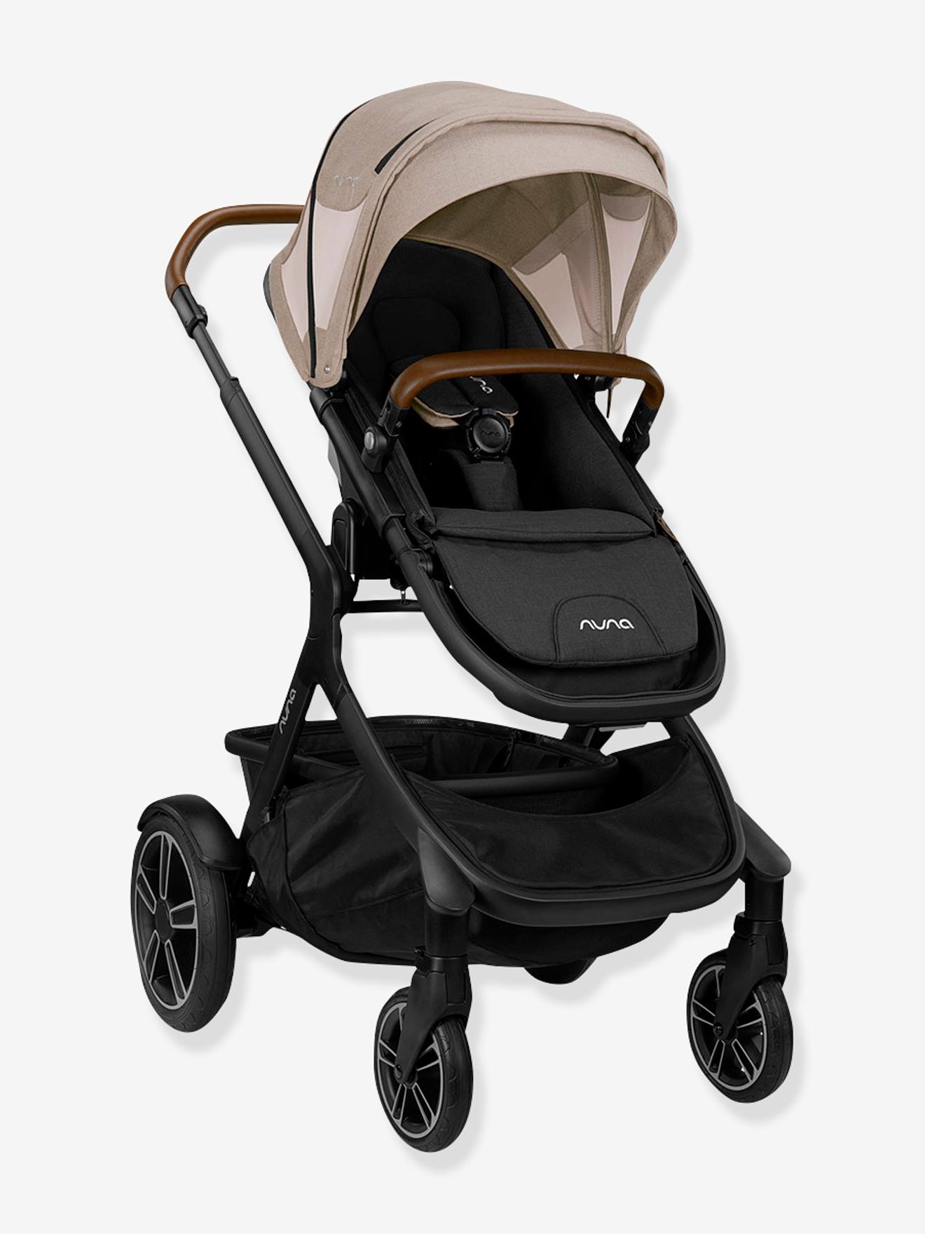 Poussette NUNA Demi Grow gris foncé (oxford)