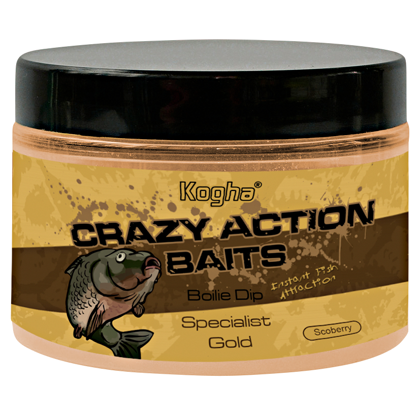 Kogha Dip Crazy Action Baits Specialist Gold (Marine Halibut)