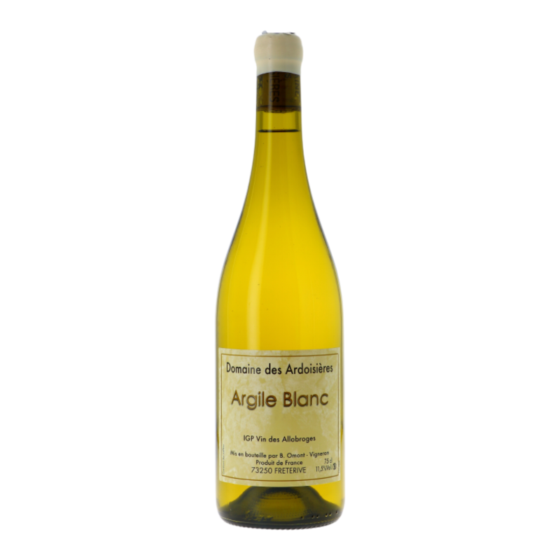 Argile Blanc 2021 - Vin de Pays d'Allobrogie  - Savoie - Domaine des Ardoisières (75CL.)