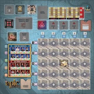 Tiny Epic Crimes - Game Mat (EN)